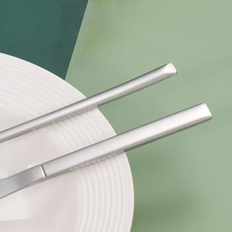 Axyaa Stainless Steel Cutlery Set - Perfect for Dinner Parties and Restaurants