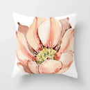 Axyaa Cactus Flower Succulent Plant Pillow Cover - Home Decorative Cushion Cover
