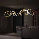 Axyaa Modern LED Pendant Light Chandeliers for Living and Dining Room