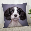 Axyaa Cocker Spaniel Sofa Cushion Cover - Creative and Simple Home Decor
