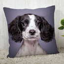 Axyaa Cocker Spaniel Sofa Cushion Cover - Creative and Simple Home Decor