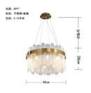 Axyaa Nordic Smoke Grey Glass Chandelier Pendant Light for Living Room, Bedroom, Hotel, Restaurant, Bar