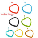 Axyaa Silicone Egg Ring Mold for Cooking Breakfast in Frying Pan