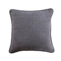 Axyaa Cotton Linen Cushion Cover Set in Peach Orange Grey Ivory for Home Décor