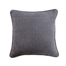 Axyaa Cotton Linen Cushion Cover Set in Peach Orange Grey Ivory for Home Décor