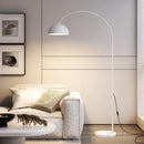 Axyaa Nordic Fishing LED Floor Lamp for Modern Living Spaces.