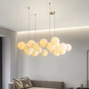 Axyaa Modern LED Pendant Light Chandeliers for Living Room and Dining Room