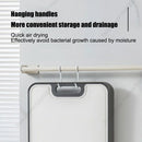 Axyaa Antibacterial Stainless Steel Chopping Board - Double Sided, Thick, Scratch Resistant