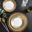 Axyaa Ceramic Plate Set - Elegant European Design for Dining & Serving