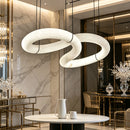 Axyaa Marble Chandelier: Spanish Marble Pendant Lights for Kitchen, Living Room, Loft