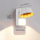 Axyaa Rotatable Outdoor Wall Light Waterproof Sconce Minimalist Garden Decoration