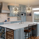 Axyaa Modern Dandelion LED Chandelier for Home Decoration