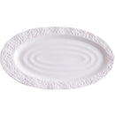 Axyaa Ceramic Fish Plate High Value Vegetable Plate Large Household Tableware Oval Hotel