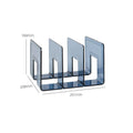 Axyaa Handbag Divider Shelf: Wardrobe Storage Rack for Bags - Cabinet Organizer Display Case