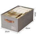 Axyaa Fabric Clothes Storage Box Organizer Cabinet - Foldable Multi-Purpose Drawer Box