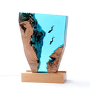 Axyaa LED Deep Sea Diving Lamp: Illuminated Underwater Landscape Ornament