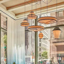 Axyaa Southeast Asia Fabric Pendant Lamp Farmhouse Light Fixtures