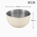 Axyaa Stainless Steel Mixing Bowl with Scale - Kitchen Utensils for Tableware