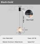 Axyaa LED Chandelier: Modern Pendant Lamp for Living Room, Dining Room, Bedroom, and Restaurant Decor