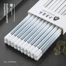 Axyaa Gradient Colour Ceramic Chopsticks High-grade Antibacterial Bone