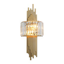 Axyaa Modern Luxury Crystal Wall Lamp for Living Room TV Bedroom Night Lighting