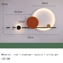 Axyaa Nordic Minimalist Luxury Wall Lamp for Bedroom and Living Room