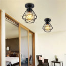 Axyaa Modern Iron Cage Ceiling Light for Home Decor with E27 Socket