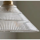 Axyaa LED Glass Chandelier for Bedside Bar Dining Room Home Decoration