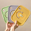 Axyaa Divided Lunch Box: Large Capacity, Sealed Container for Food, Fruit, Salad