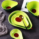 Axyaa Avocado Ceramic Salad Soup Bowl Snack Plate Kitchen Utensil