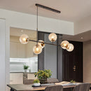 Axyaa Glass Ball Pendant Light for Living Room, Kitchen, Dining - Modern Nordic Chandelier