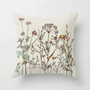 Axyaa Floral Pillowcase for Living Room Sofa and Car Cushions