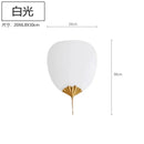 Axyaa Brass Ginkgo Wall Lamp LED G9: Luxury Medieval Zen Art for Living Room or Bedroom