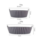 Axyaa Silicone Baking Mat for Airfryer Baskets, Pans & Grills