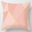 Axyaa Geometric Ginkgo Leaf Print Pillow Cover for Stylish Home & Office Decor