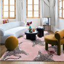 Axyaa Leopard Print Plush Carpet: Luxe Bedroom & Living Room Decor Rug