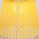 Axyaa Designer Straw Hat Chandelier Modern LED Hanging Lamp for Home & Coffee Shop