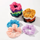 Axyaa Large Soft Hair Scrunchies Elastic Hair Ties Ponytail Holders