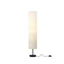 Axyaa Rice Paper Floor Lamp Modern Nordic Design Cylindrical Standing Lamp