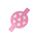 Axyaa Silicone Egg Frying Mold Nonstick Pancake Maker Kitchen Tool