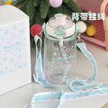 Axyaa 640ml Tritan Straw Handle Water Bottle