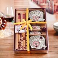 Axyaa Ceramic Sushi Plate Set of 6