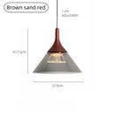 Axyaa Horn Shaped LED Pendant Lamp for Bedroom, Dining Room, and Bar Counter