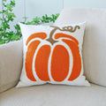 Axyaa Embroidered Pumpkin Pillowcase Cojines Sofa Cushion Cover Autumn Halloween