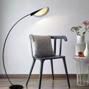 Axyaa Nordic LED Arc Corner Floor Lamp Remote Dimming Stand Light