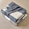 Axyaa Japanese Cotton Towel Quilt, Three-Layer Gauze Summer Blanket