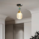 Axyaa Gold Pendant Light Adjustable Hanging Modern Pendant Lighting for Kitchen Island, Bedside, Living Room