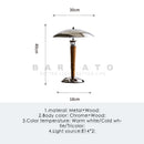 Wooden Walnut Table Lamp Floor Lamp for Home Decor E14 Lighting by Axyaa