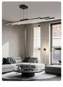 Axyaa LED Modern Chandelier for Living Room, Creative Minimalist Atmosphere Lighting