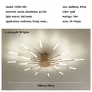 Axyaa Luxury Nordic LED Ceiling Light for Living Room, Hall, Bedroom